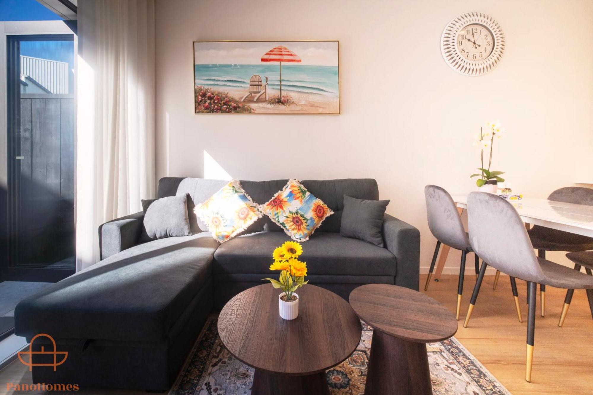 Modern Townhouse Close To City With Full Kitchen - Ellerslie Окленд Экстерьер фото
